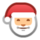 Emoji 🎅 Babbo Natale su Facebook 1.0.