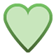 Émoji 💚 Cœur Vert sur Facebook 1.0.