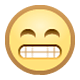 😁 Emoji strahlendes Gesicht mit lachenden Augen Facebook 1.0.