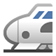 Emoji 🚅 Treno Alta Velocità Punta Arrotondata su Facebook 1.0.