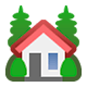 🏡 Emoji Haus mit Garten Facebook 1.0.
