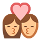 💏 Emoji sich küssendes Paar Facebook 1.0.