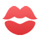Emoji 💋 Impronta Della Bocca su Facebook 1.0.