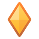 🔶 Emoji große orangefarbene Raute Facebook 1.0.
