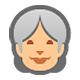 Emoji 👵 Donna Anziana su Facebook 1.0.
