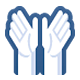👐 Emoji offene Hände Facebook 1.0.