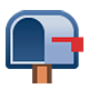 📭 Emoji offener Briefkasten ohne Post Facebook 1.0.