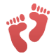 Emoji 🐾 Impronte Di Zampe su Facebook 1.0.