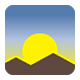 🌄 Emoji Sonnenaufgang über Bergen Facebook 1.0.