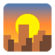 🌇 Emoji Sonnenuntergang in der Stadt Facebook 1.0.