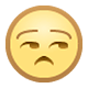 😒 Emoji verstimmtes Gesicht Facebook 1.0.