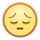 Emoji 😩 Faccina Esausta su Facebook 1.0.