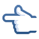 👈 Emoji nach links weisender Zeigefinger Facebook 1.0.
