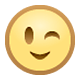 Emoji 😉 Faccina Che Fa L’occhiolino su Facebook 1.0.