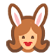 Emoji 👯 Persone Con Orecchie Da Coniglio su Facebook 1.0.