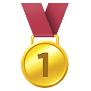 Émoji 🥇 Médaille D’or sur Facebook 13.1.