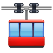 Émoji 🚡 Tramway Aérien sur Facebook 13.1.