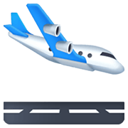 🛬 Emoji Landung eines Flugzeugs Facebook 13.1.