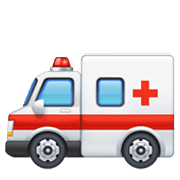 Émoji 🚑 Ambulance sur Facebook 13.1.