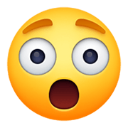 Emoji 😲 Faccina Stupita su Facebook 13.1.