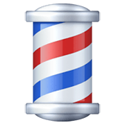 💈 Emoji Barbershop-Säule Facebook 13.1.