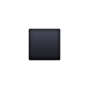 Emoji ▪️ Quadrato Nero Piccolo su Facebook 13.1.