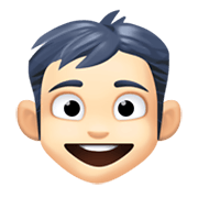 👦🏻 Emoji Niño: Tono De Piel Claro en Facebook 13.1.