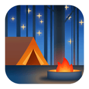 🏕️ Emoji Camping Facebook 13.1.