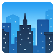Emoji 🏙️ Paesaggio Urbano su Facebook 13.1.