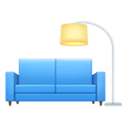 🛋️ Emoji Sofa und Lampe Facebook 13.1.