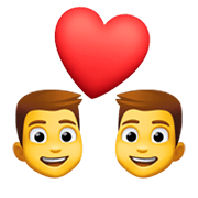 Emoji 👨‍❤️‍👨 Coppia Con Cuore: Uomo E Uomo su Facebook 13.1.