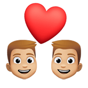 Emoji 👨🏼‍❤️‍👨🏼 Coppia Con Cuore - Uomo: Carnagione Chiara, Uomo: Carnagione Chiara su Facebook 13.1.