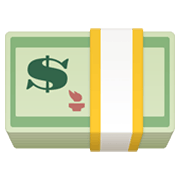 Emoji 💵 Banconota Dollaro su Facebook 13.1.