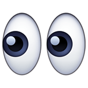 Emoji 👀 Occhi su Facebook 13.1.