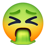 Emoji 🤮 Faccina Che Vomita su Facebook 13.1.