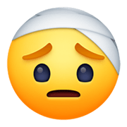 🤕 Emoji Gesicht mit Kopfverband Facebook 13.1.