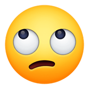 🙄 Emoji Augen verdrehendes Gesicht Facebook 13.1.