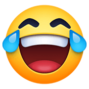Emoji 😂 Faccina Con Lacrime Di Gioia su Facebook 13.1.