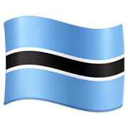 🇧🇼 Emoji Bandera: Botsuana en Facebook 13.1.