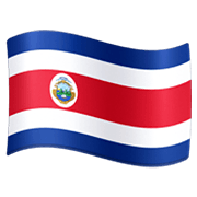 Émoji 🇨🇷 Drapeau : Costa Rica sur Facebook 13.1.