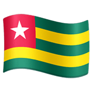 Émoji 🇹🇬 Drapeau : Togo sur Facebook 13.1.