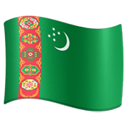 🇹🇲 Emoji Bandeira: Turcomenistão na Facebook 13.1.