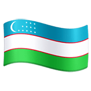🇺🇿 Emoji Bandera: Uzbekistán en Facebook 13.1.