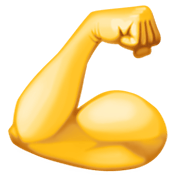 💪 Emoji Bíceps Flexionado en Facebook 13.1.