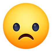 ☹️ Emoji Cara Con El Ceño Fruncido en Facebook 13.1.