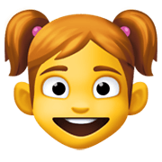 👧 Emoji Mädchen Facebook 13.1.