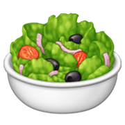 Émoji 🥗 Salade Verte sur Facebook 13.1.