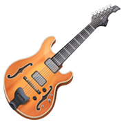 🎸 Emoji Gitarre Facebook 13.1.