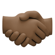 🤝🏿 Emoji Handschlag, dunkle Hautfarbe Facebook 13.1.