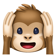 🙉 Emoji sich die Ohren zuhaltendes Affengesicht Facebook 13.1.